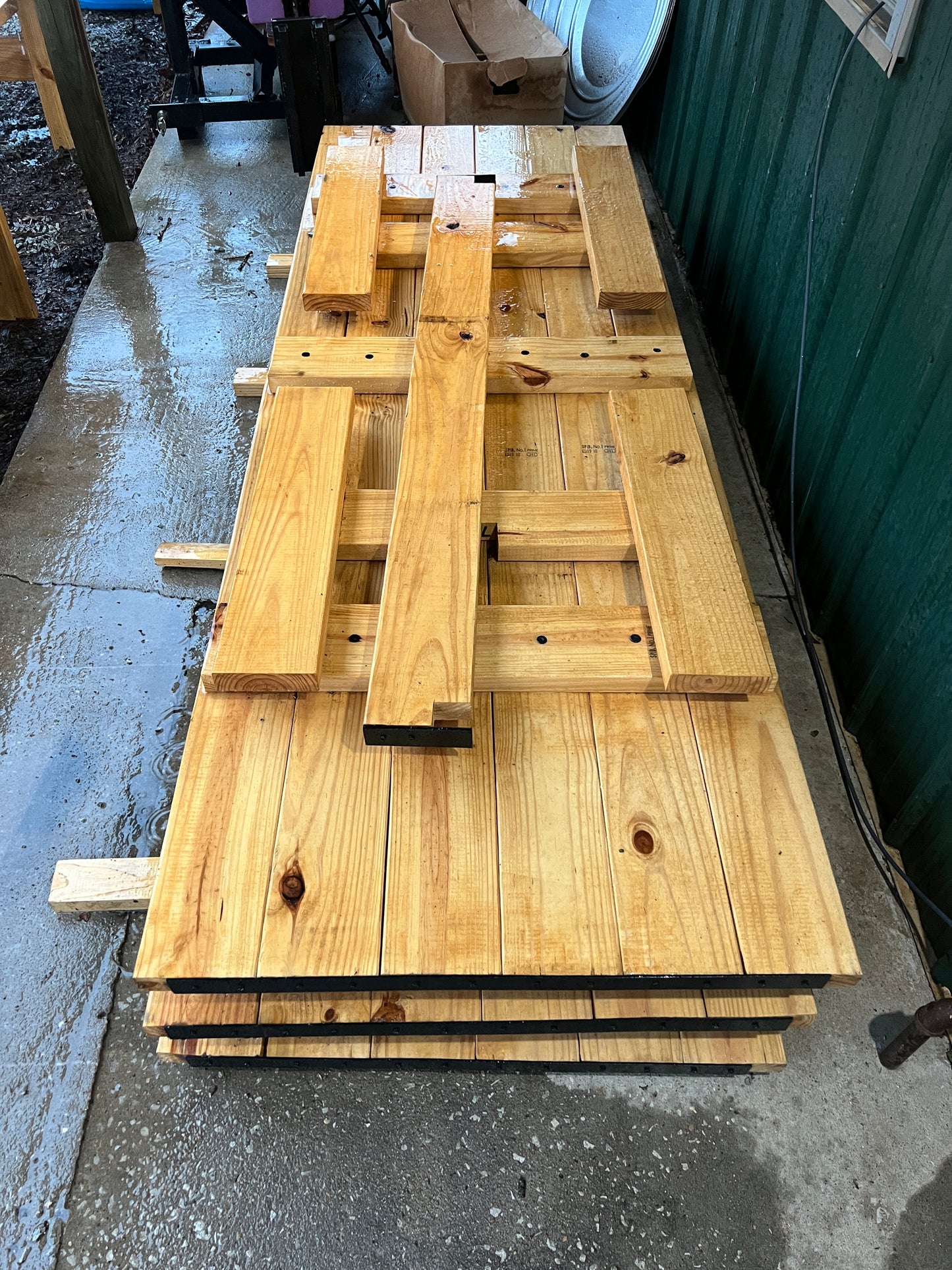 Outdoor Folding Farmhouse Table