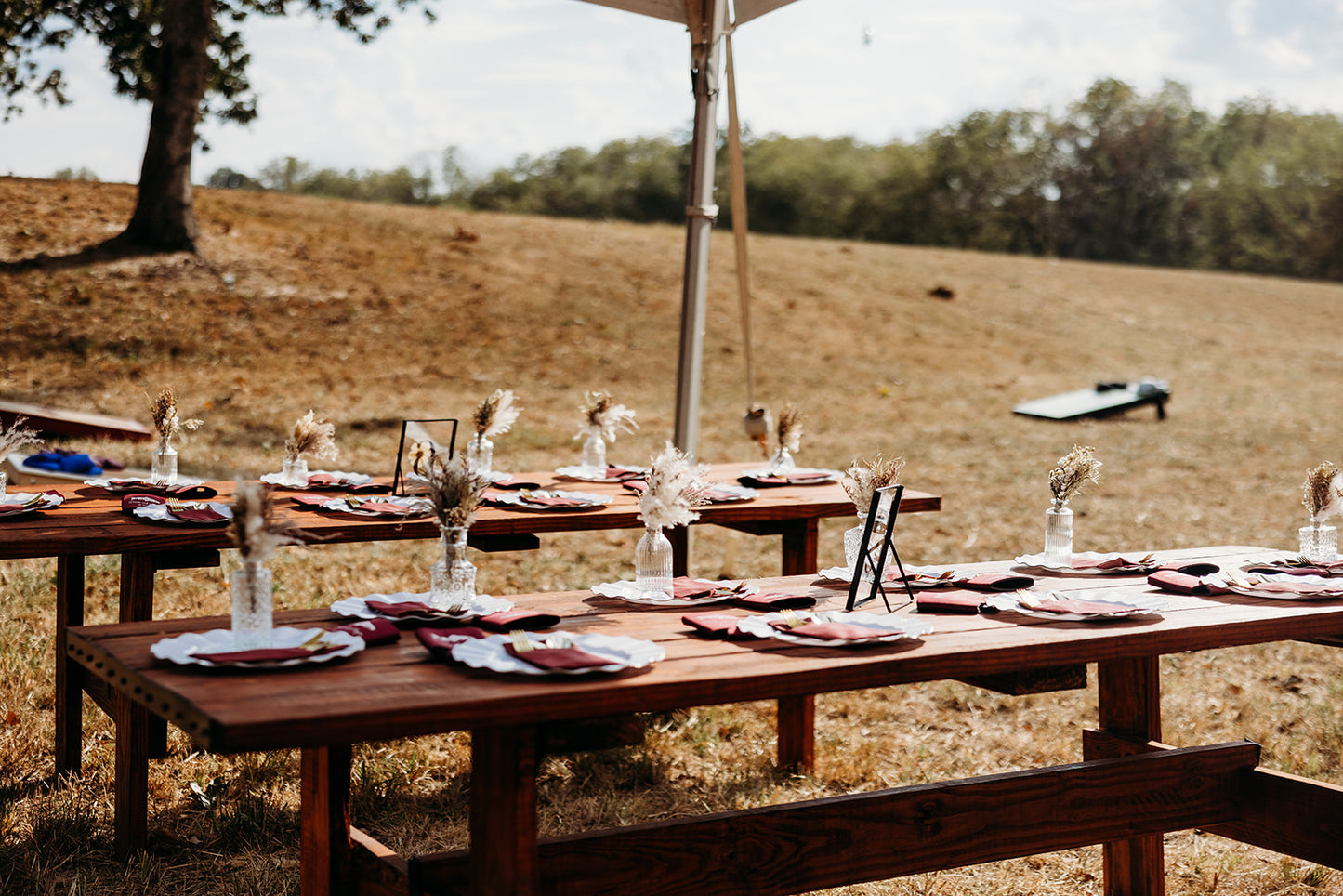 Outdoor Folding Farmhouse Table