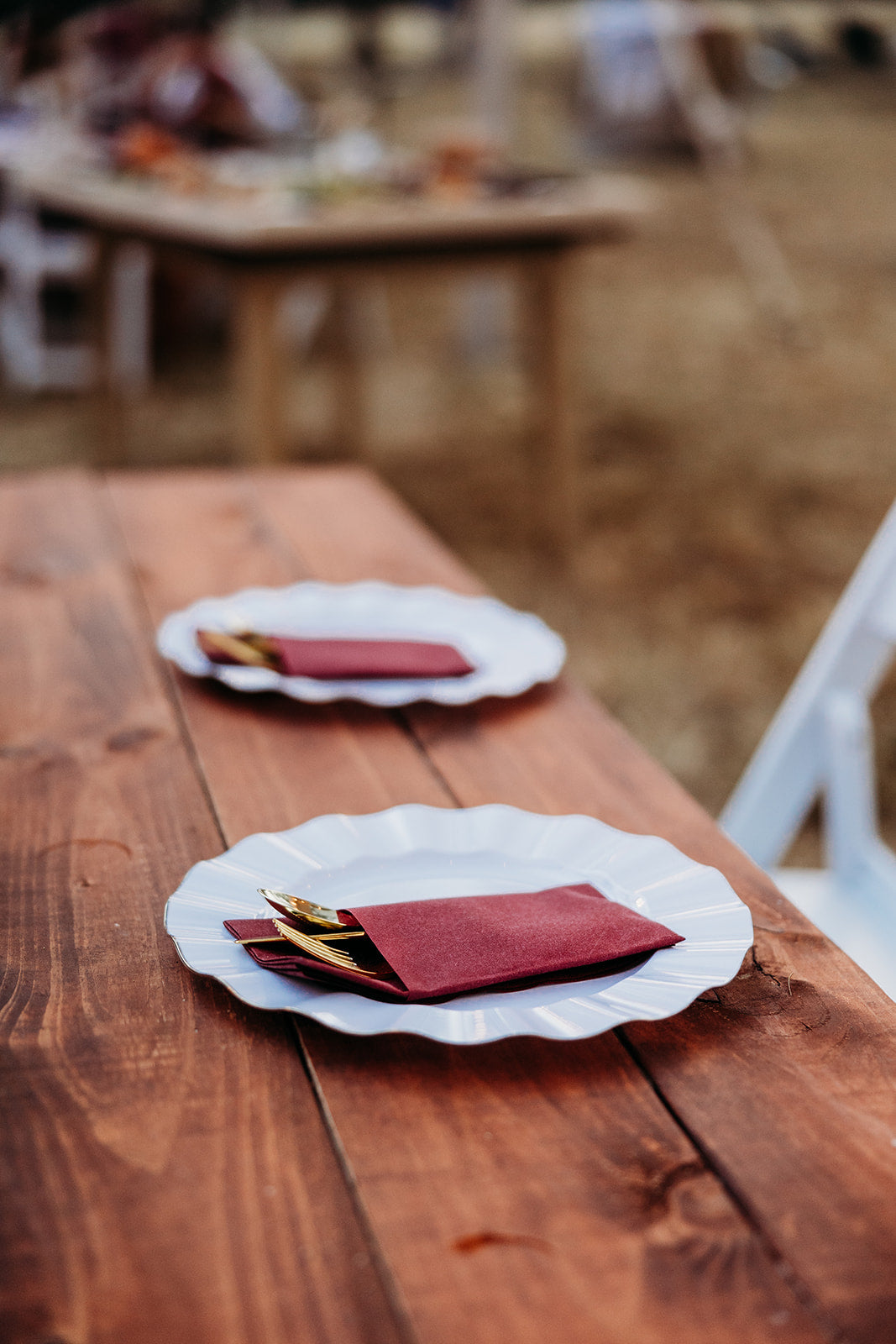 Outdoor Folding Farmhouse Table