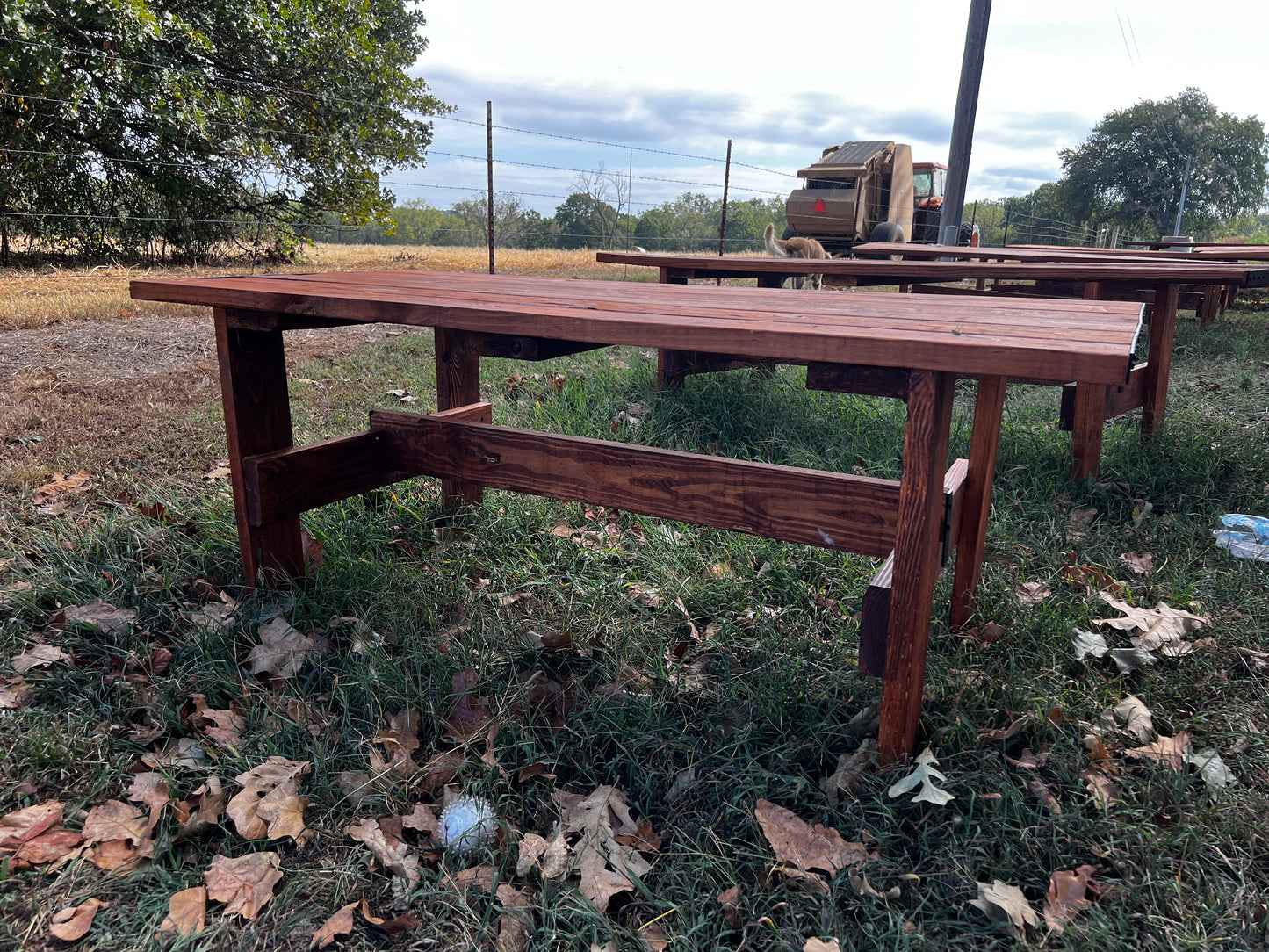 Outdoor Folding Farmhouse Table